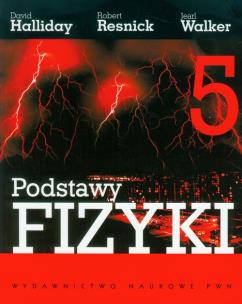 Okładka książki Podstawy fizyki T5