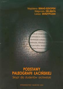 Okładka książki Podstawy paleografii łacińskiej