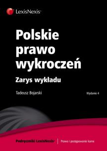 Okładka książki Polskie prawo wykroczeń Zarys wykładu