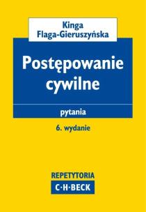 Okładka książki Postępowanie cywilne Pytania