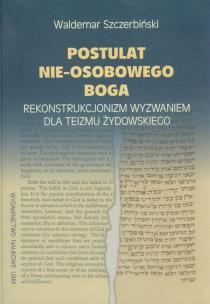 Okładka książki Postulat nieosobowego Boga