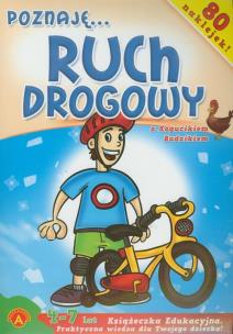 Okładka książki Poznaję... Ruch drogowy Książeczka edukacyjna ALEX