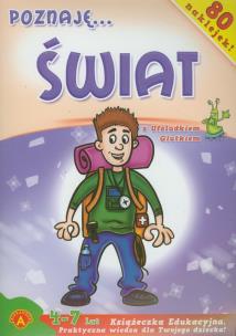 Okładka książki Poznaję... Świat. Książeczka edukacyjna ALEX