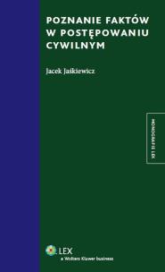 Okładka książki Poznanie faktów w postępowaniu cywilnym