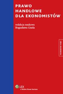 Okładka książki Prawo handlowe dla ekonomistów