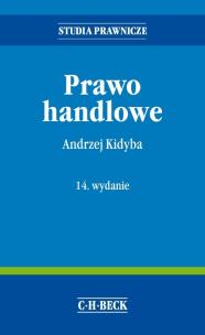 Okładka książki Prawo handlowe
