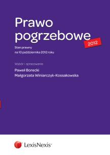 Okładka książki Prawo pogrzebowe