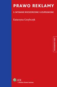 Okładka książki Prawo reklamy