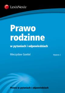 Okładka książki Prawo rodzinne w pytaniach i odpowiedziach