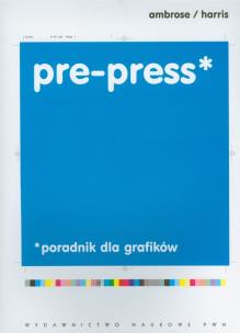 Okładka książki Pre press Poradnik dla grafików