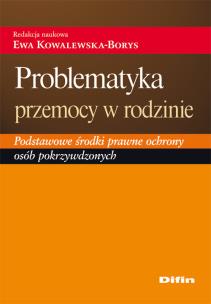 Okładka książki Problematyka przemocy w rodzinie