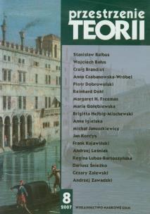 Opakowanie Przestrzenie teorii 8/2007