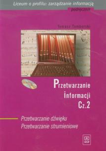 Okładka książki Przetwarzanie informacji cz.2 podr CD Gratis WSiP
