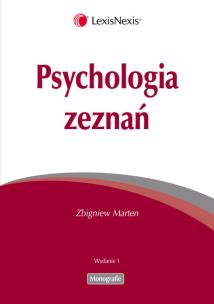 Okładka książki Psychologia zeznań