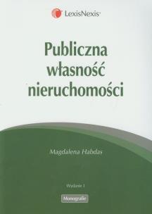 Okładka książki Publiczna własność nieruchomości