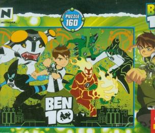 Opakowanie Puzzle 160 Ben 10 i Omnitrix TREFL
