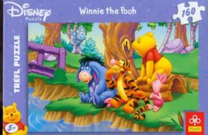 Opakowanie Puzzle 160 Kubuś i Przyjaciele Nad potokiem TREFL
