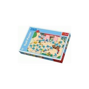 Okładka książki Puzzle 260 Smefry Parada TREFL