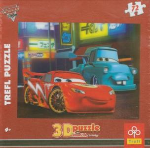 Opakowanie Puzzle 3D 72 Auta W mieście