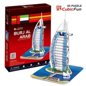 Opakowanie Puzzle 3D budynek burj al. Arab