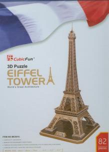Opakowanie Puzzle 3D Eiffel Tower