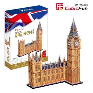 Opakowanie Puzzle 3D Zegar Big Ben duży zestaw