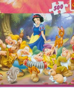 Okładka książki Puzzle 500 Królewna Śnieżka TREFL