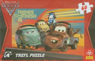 Opakowanie Puzzle 60 Auta Drużyna