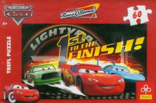 Opakowanie Puzzle 60 Auta Zwycięzca