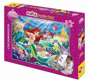 Opakowanie Puzzle dwustronne Mała syrenka