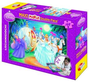 Opakowanie Puzzle dwustronne Maxi 108 Kopciuszek