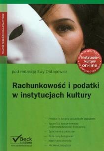 Opakowanie Rachunkowość i podatki w instytucjach kultury