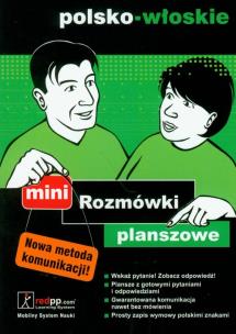 Okładka książki Rozmówki planszowe mini polsko-włoskie