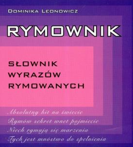 Okładka książki Rymownik  Słownik wyrazów rymowanych
