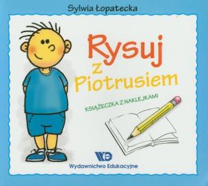 Okładka książki Rysuj z Piotrusiem