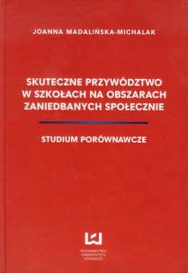 Okładka książki Skuteczne przywództwo w szkołach na obszarach