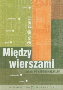 Okładka książki Słownik poezji - Między wierszami
