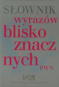 Okładka książki Słownik wyrazów bliskoznacznych BR