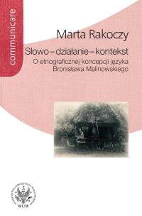 Okładka książki Słowo - działanie - kontekst