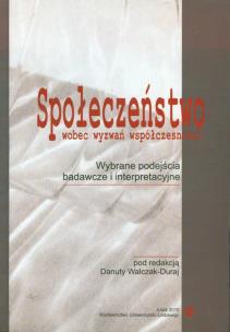 Opakowanie Społeczeństwo wobec wyzwań współczesności