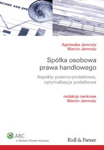 Okładka książki Spółka osobowa prawa handlowego