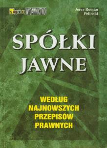 Okładka książki Spółki jawne
