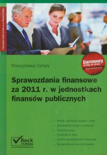 Okładka książki Sprawozdania finansowe za 2011 r w jednostkach finansów publicznych