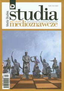 Opakowanie Studia medioznawcze 3 2012