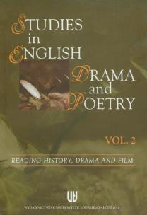 Opakowanie Studies in English drama and poetry vol. 2