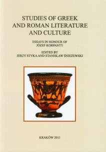 Okładka książki Studies of Greek and Roman literature and culture