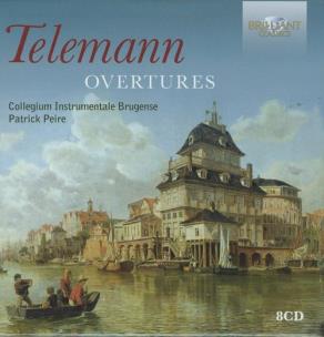 Okładka książki Telemann: Overtures