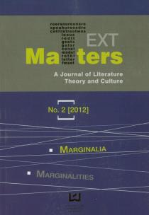 Opakowanie Text Matters A Journal of Literature Theory and Culture 2/2012
