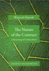 Okładka książki The Nature of the Contract