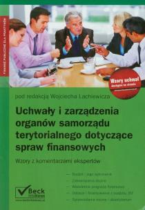 Opakowanie Uchwały i zarządzenia organów samorządu terytorialnego dotyczące spraw finansowych